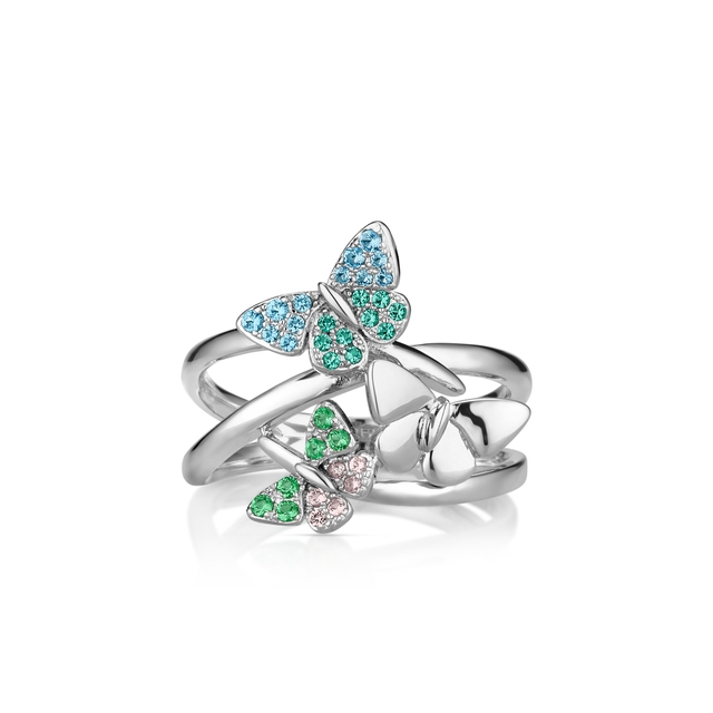 Pierścionek srebrny Preludium Butterfly