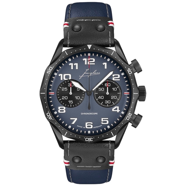 ZEGAREK JUNGHANS MEISTER PILOT CHRONOSCOPE