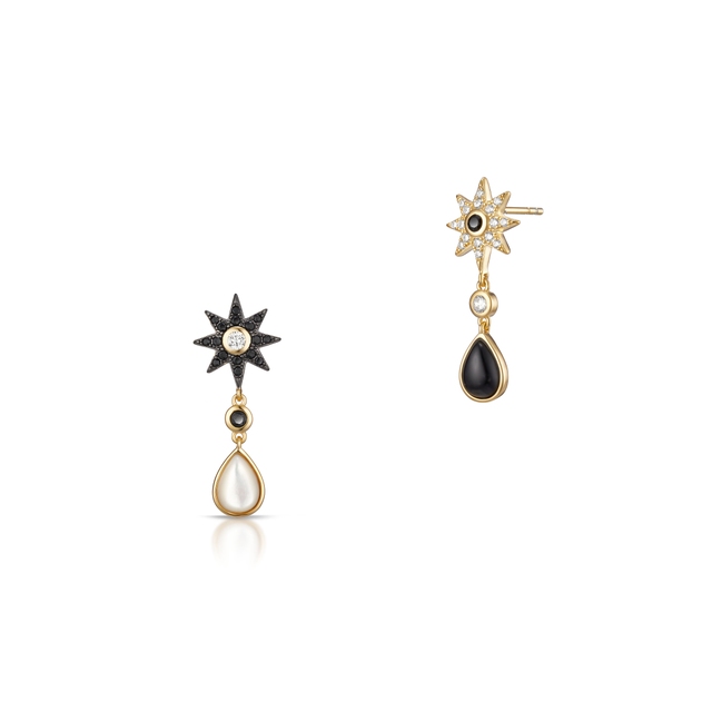 Kolczyki srebrne Alchemia