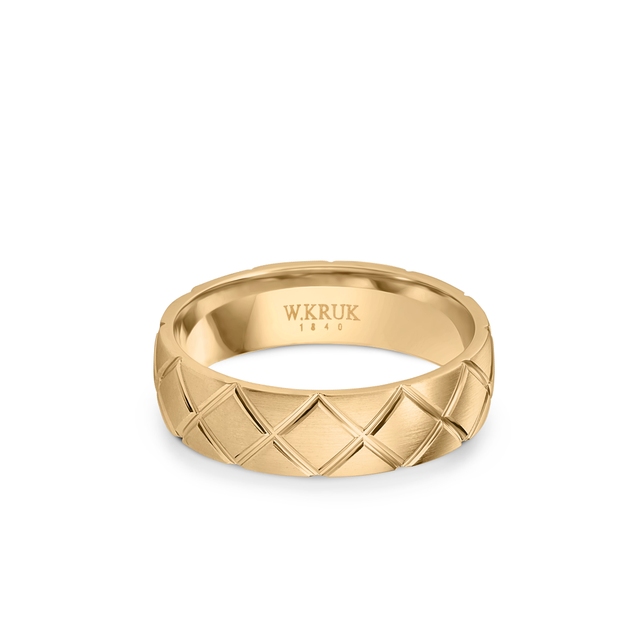 Obrączka złota ROYAL męska