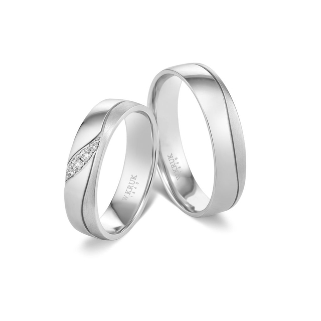 Obrączka złota BELLUNO damska