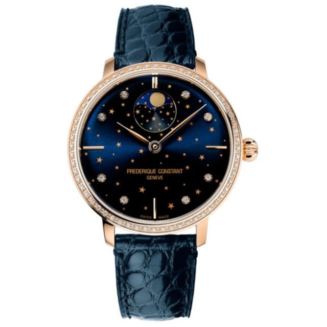 ZEGAREK FREDERIQUE CONSTANT MANUFACTURE SLIMLINE MOONPHASE STARS