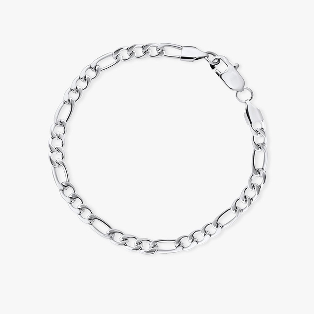 Bransoleta stalowa figaro