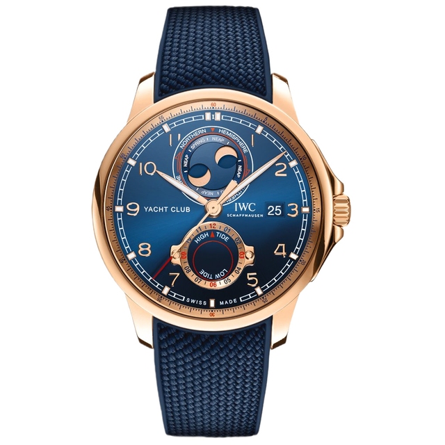ZEGAREK IWC SCHAFFHAUSEN PORTUGIESER YACHT CLUB MOON & TIDE