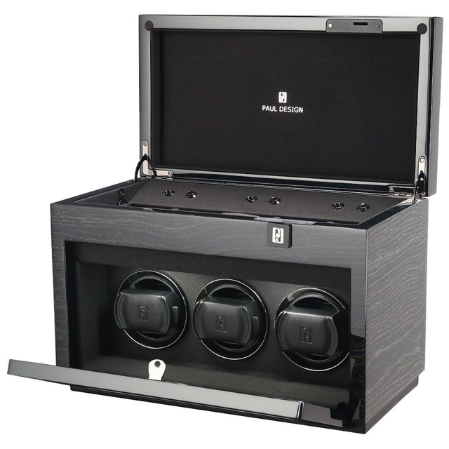 ROTOMAT PAUL DESIGN GENTLEMEN 3+5 BLACK APRICOT