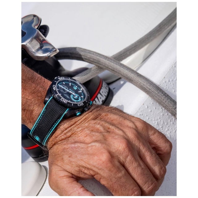 ZEGAREK OMEGA SEAMASTER PLANET OCEAN 600M 'ETNZ' DEEP BLACK