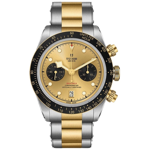 TUDOR BLACK BAY CHRONO S&G