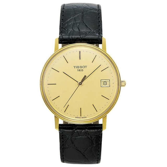 Tissot Goldrun Hesalite 18k Gold