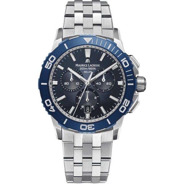 ZEGAREK MAURICE LACROIX PONTOS S SOLAR CHRONOGRAPH