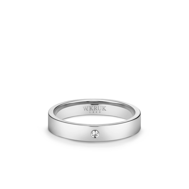 Obrączka złota AURORA damska