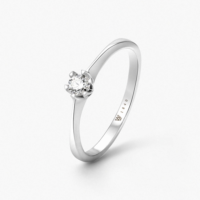 Pierścionek złoty Jedyny