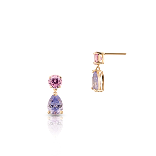 Kolczyki złote Lollipop