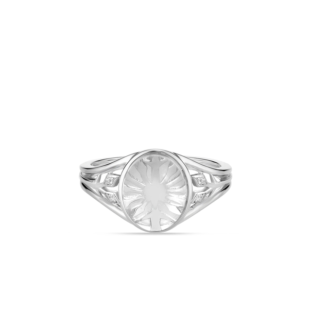 Pierścionek srebrny Baśniowa