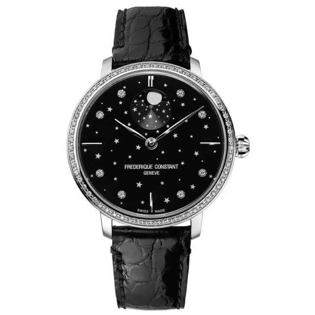 ZEGAREK FREDERIQUE CONSTANT MANUFACTURE SLIMLINE MOONPHASE STARS