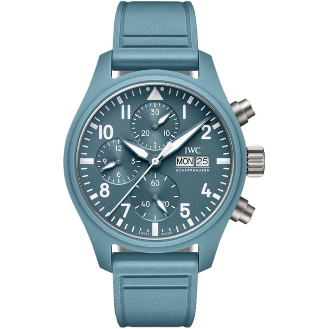 ZEGAREK IWC SCHAFFHAUSEN PILOT'S CHRONOGRAPH TOP GUN MIRAMAR