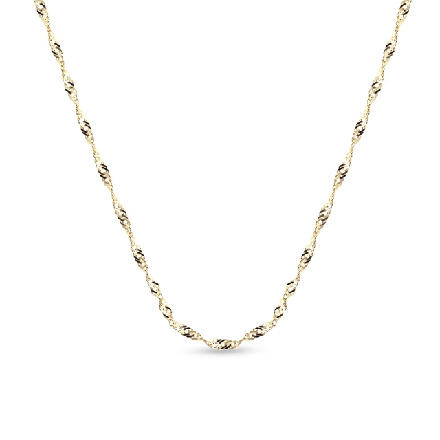 Łańcuszek złoty singapur