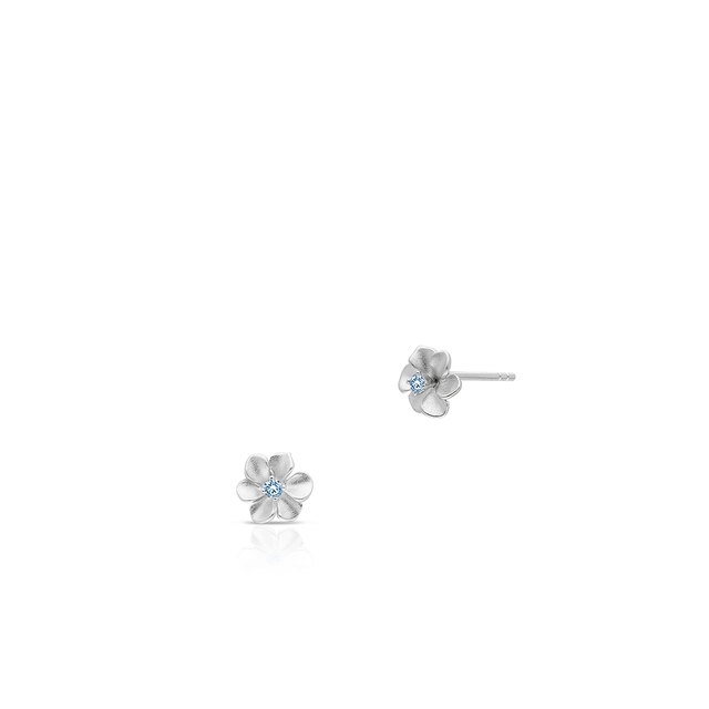 Kolczyki srebrne Kwiaty Nocy