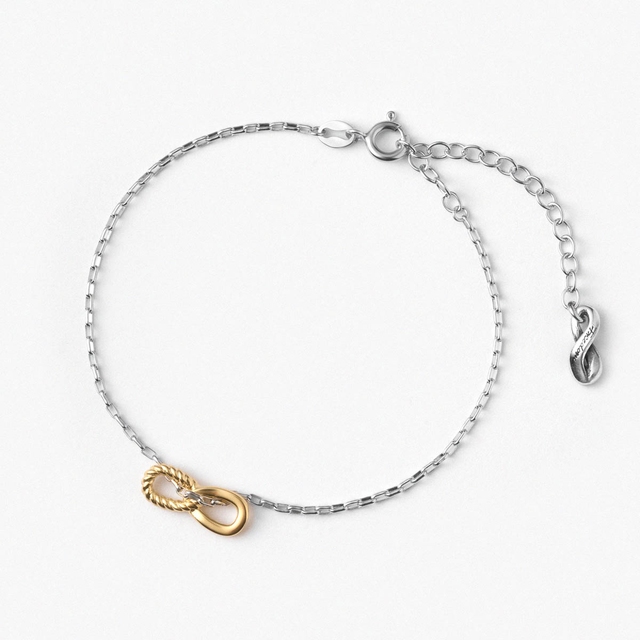 Bransoleta srebrna Freedom Forever