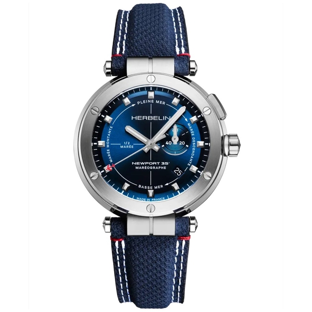 ZEGAREK HERBELIN NEWPORT MAREOGRAPH 35TH ANNIVERSARY