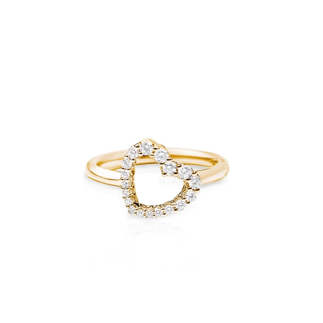 Pierścionek złoty Recarlo