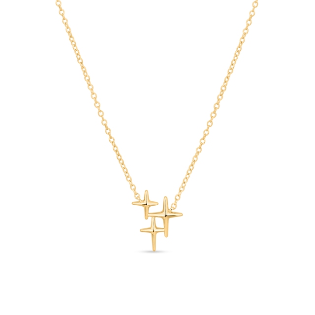 Naszyjnik srebrny pozłacany