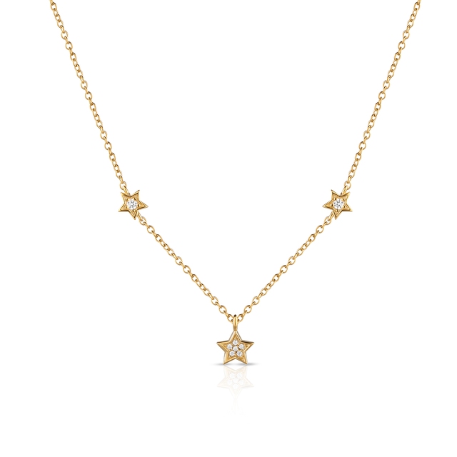 Naszyjnik srebrny Little Star