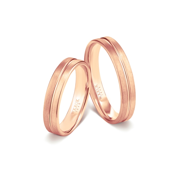 Komplet obrączek złotych BELPASSO