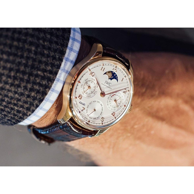 ZEGAREK IWC SCHAFFHAUSEN PORTUGIESER PERPETUAL CALENDAR