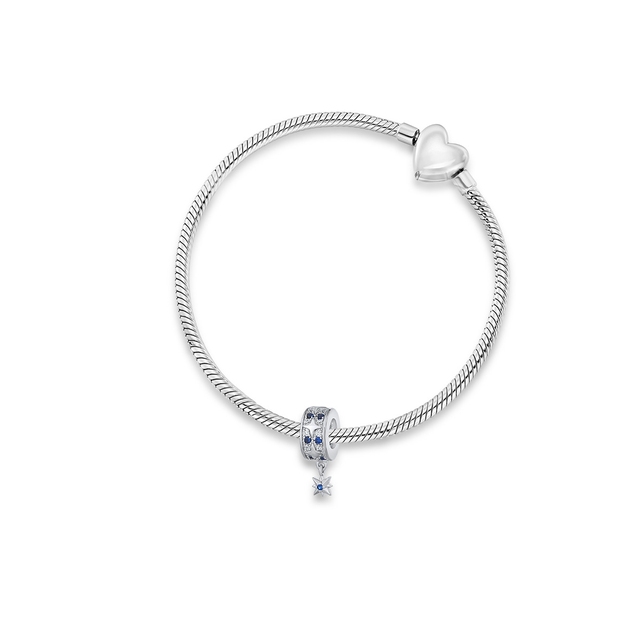 Zawieszka srebrna z motywem gwiazd Lovely Beads