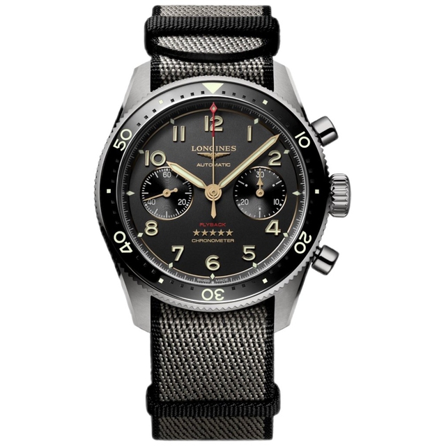 LONGINES SPIRIT FLYBACK TITANIUM