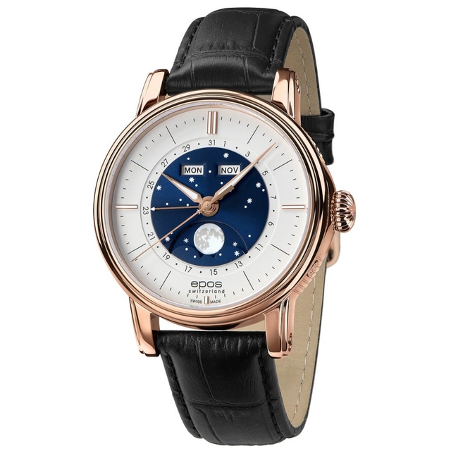 ZEGAREK EPOS ARTISTRY 3439 BM CLASSIC AUTOMATIC MOONPHASE