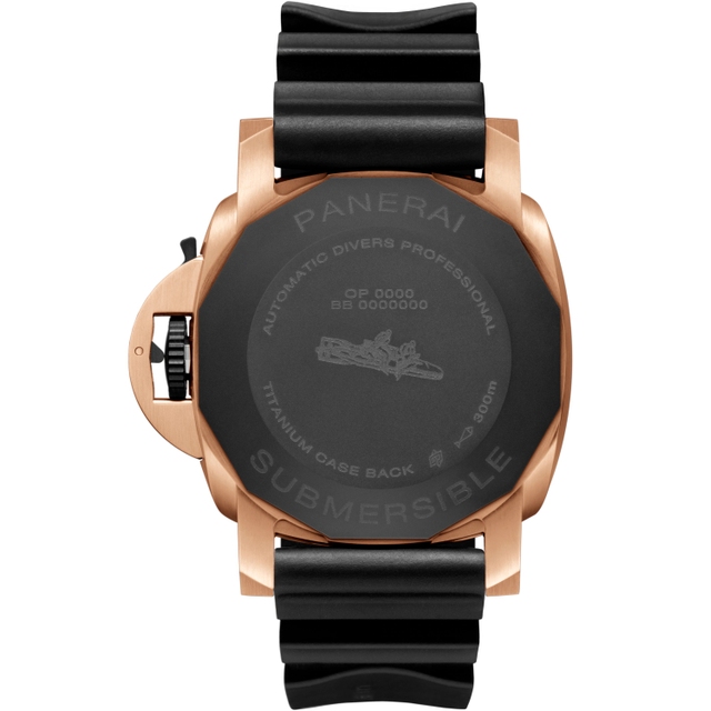 ZEGAREK PANERAI Submersible QuarantaQuattro Goldtech™