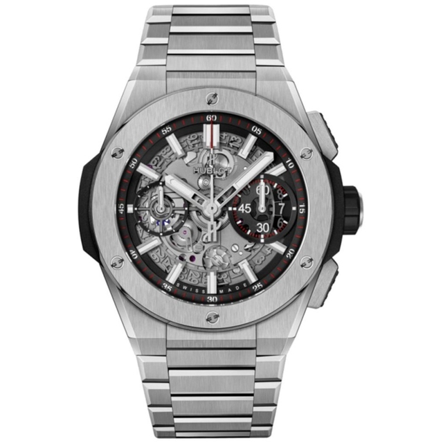 ZEGAREK HUBLOT BIG BANG INTEGRATED TITANIUM CHRONOGRAPH