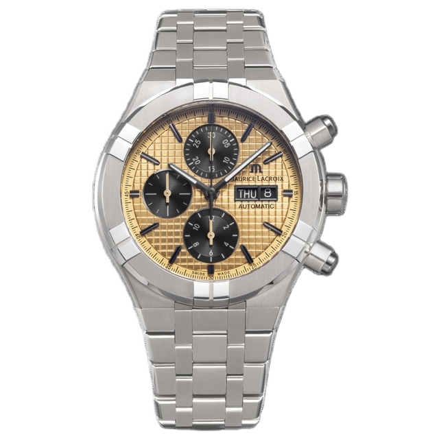 ZEGAREK MAURICE LACROIX AIKON AUTOMATIC TITANIUM CHRONOGRAPH