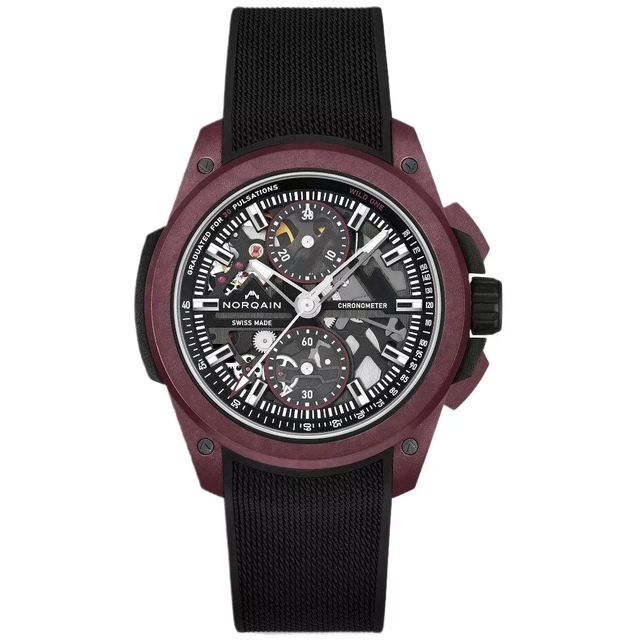ZEGAREK NORQAIN WILD ONE SKELETON CHRONO LIMITED EDITION