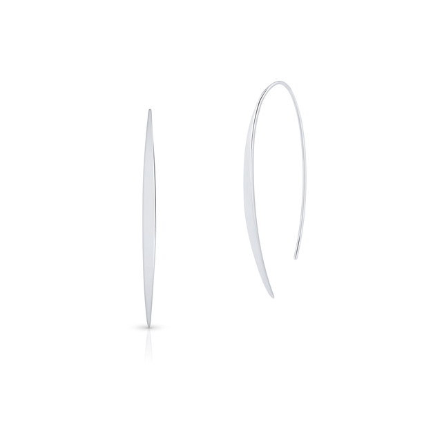 Kolczyki srebrne długie