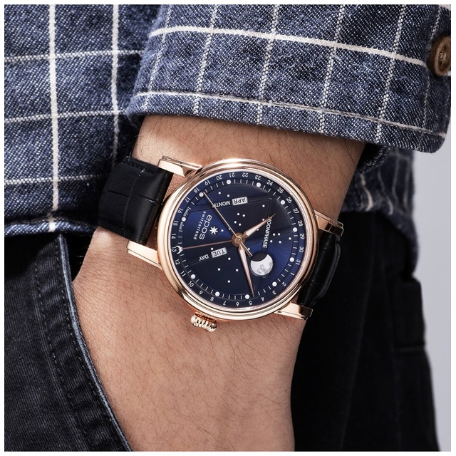 ZEGAREK EPOS ARTISTRY 3439 BM NORTH STAR AUTOMATIC MOONPHASE