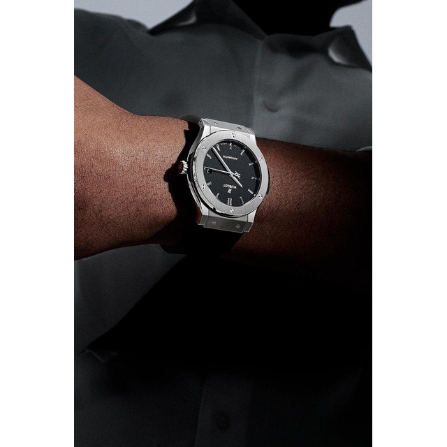 ZEGAREK HUBLOT CLASSIC FUSION TITANIUM