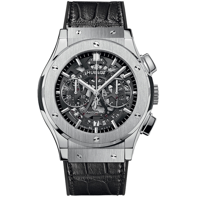 ZEGAREK HUBLOT CLASSIC FUSION AEROFUSION TITANIUM