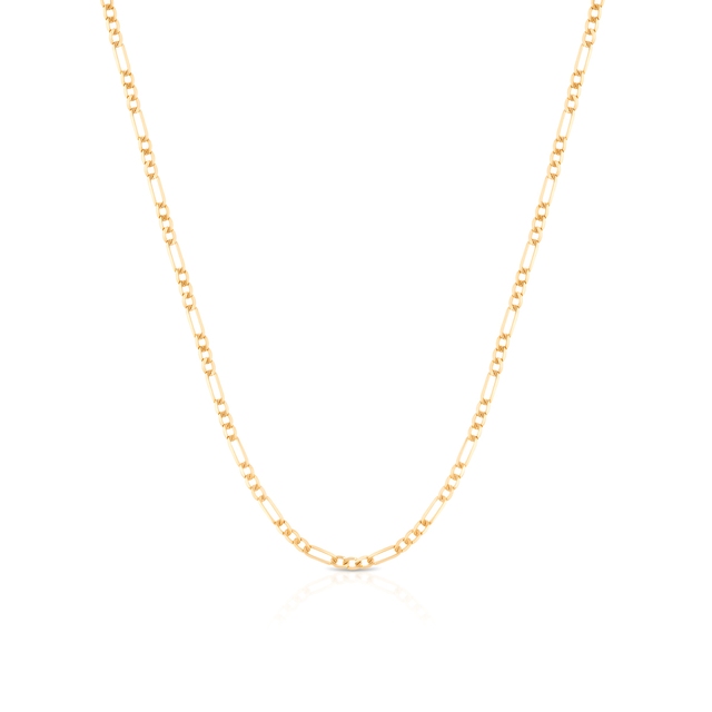 Łańcuszek złoty figaro