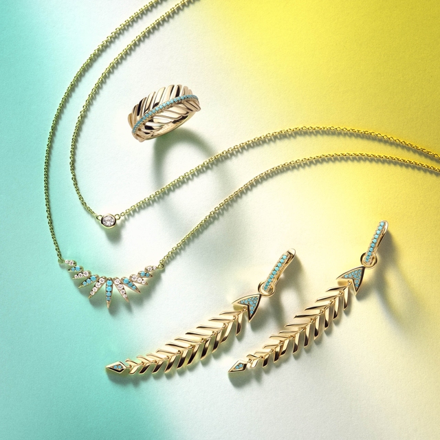 Kolczyki srebrne pozłacane Laguna