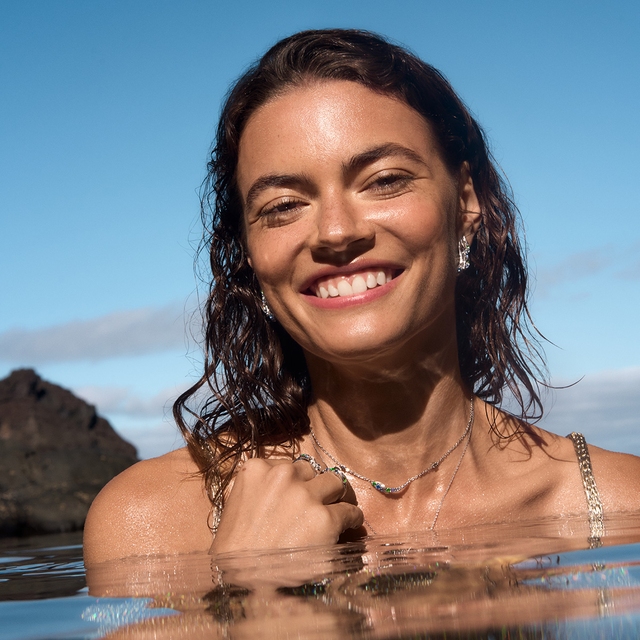 Naszyjnik srebrny KOI