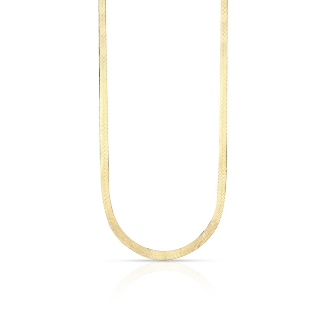 Naszyjnik złoty żmijka