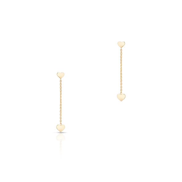 Kolczyki złote Czułość