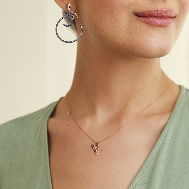 Łańcuszek srebrny ankier Preludium