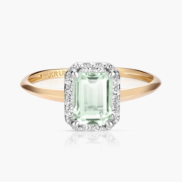 Pierścionek złoty Maria Antonina