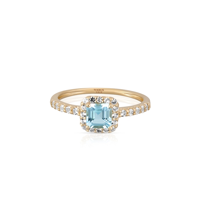 Pierścionek złoty Maria Antonina