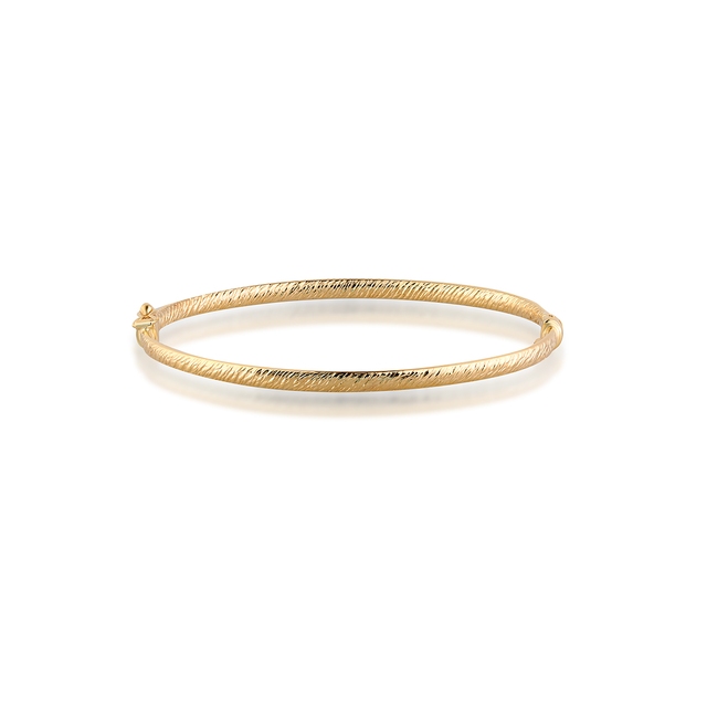 Bransoleta złota bangle