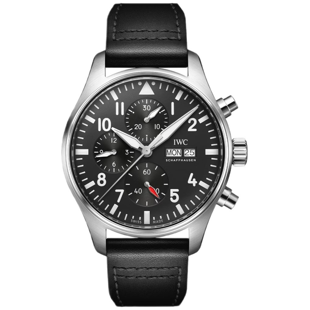 ZEGAREK IWC SCHAFFHAUSEN PILOT'S AUTOMATIC CHRONOGRAPH