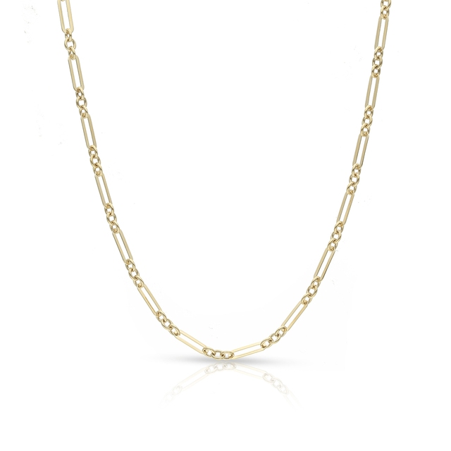 Naszyjnik złoty figaro